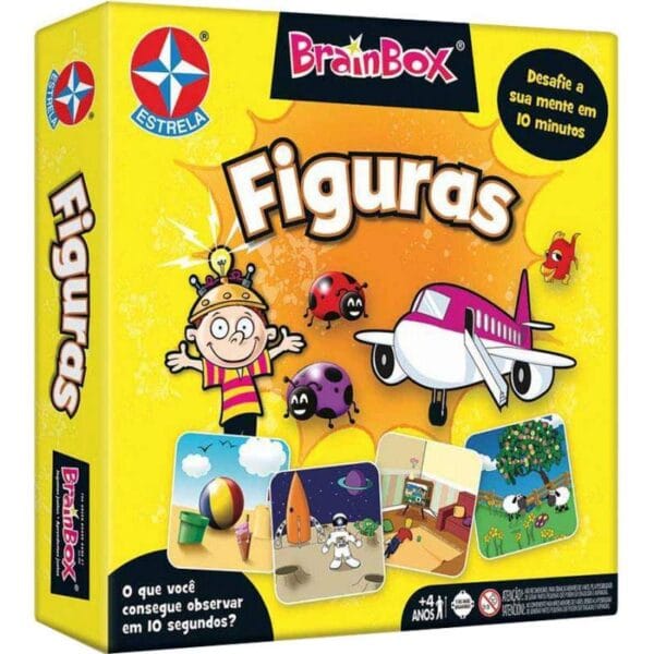 Jogo de Memória Estrela BraianBox Figuras 1201602000155