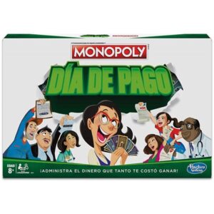 Jogo de tabuleiro Hasbro Monopoly Dia de Pago - E0751