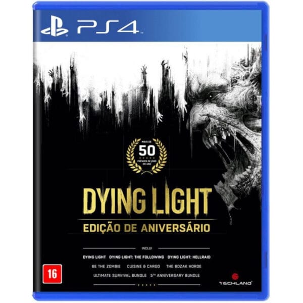 Jogo Dying Light Ediçao de Aniversário - PS4