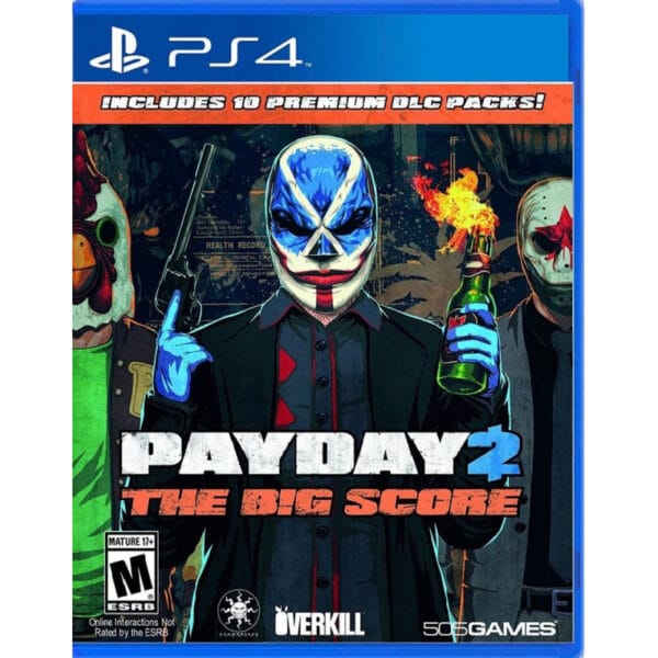 Jogo Payday 2 The Big Score - PS4