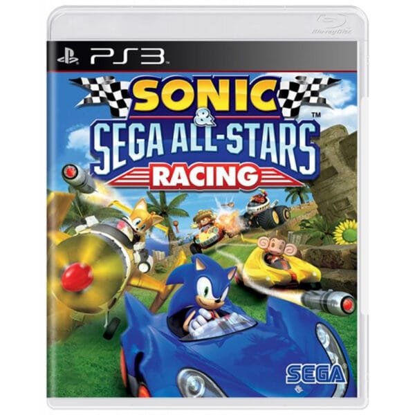 Jogo Sonic & Sega All Stars Racing - PS3