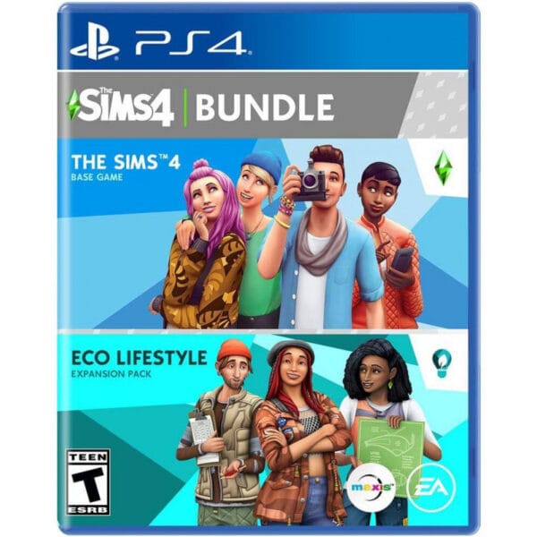 Jogo The Sims 4 + Eco Lifestyle - Bundle - PS4