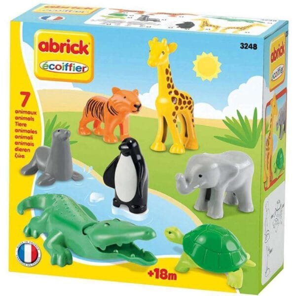 Kit Animais de Zoológico Ecoiffier 3248 (7 Peças)