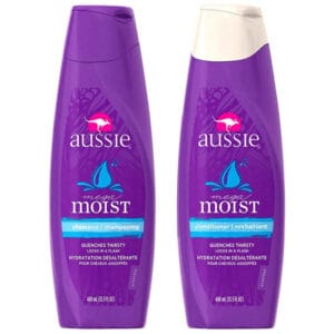 Kit Aussie Shampoo + Condicionador  Mega Moist - 400mL