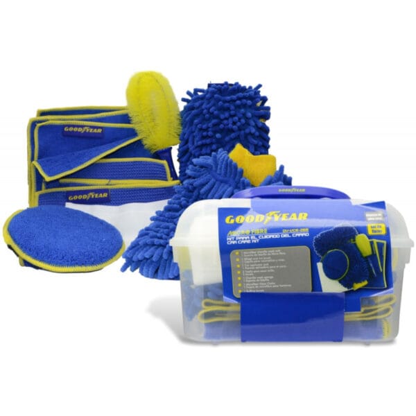 Kit de Limpeza Goodyear GY-VCE-268 Set com 9 Peças