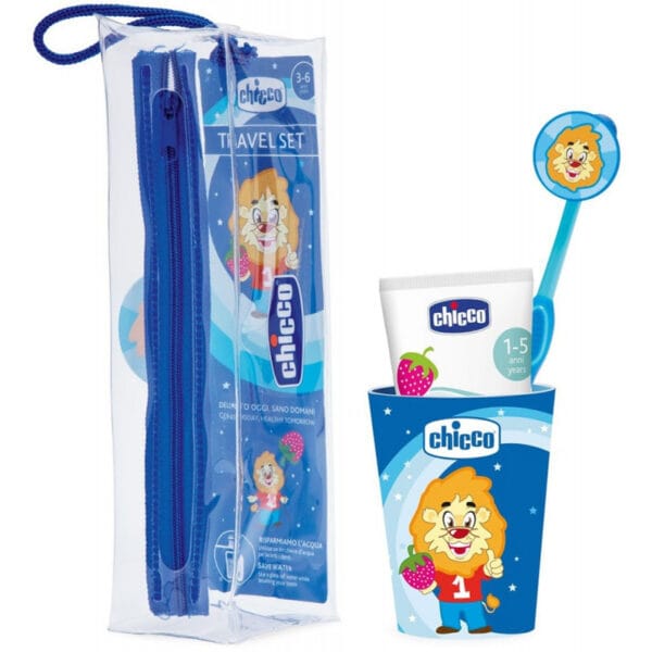 Kit dental Chicco 08543-220 (3-6 anos) - Azul