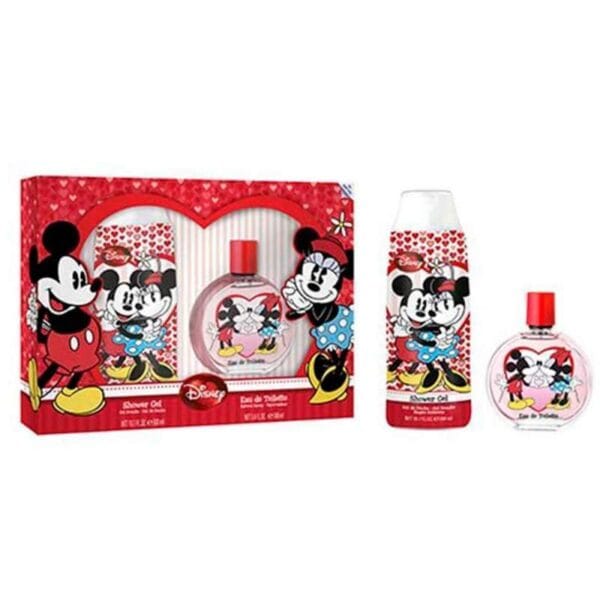 Kit Disney Minnie e Mickey Shower Gel 300mL + Perfume EDT 100mL - Infantil