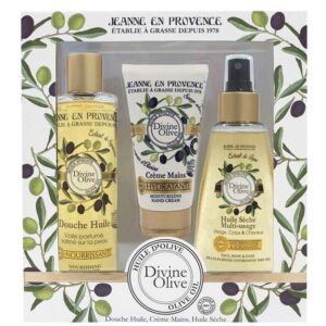Kit Divine Olive Jeanne En Provence Gel + Creme + Oleo 1461