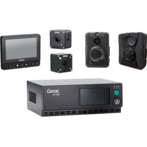 Kit DVR Getac VR-X20 LTE + Câmeras IP + Display HD 5"