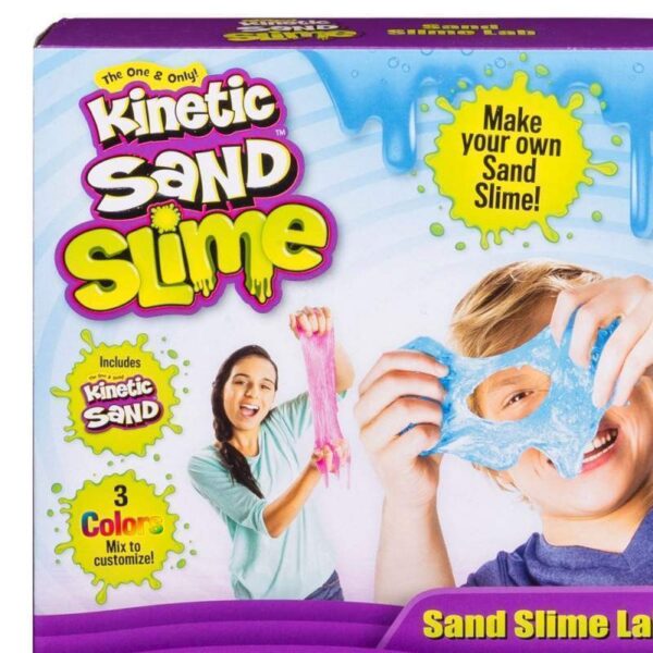 Kit Kinetic Sand Slime Massa de Modelar - 6044861
