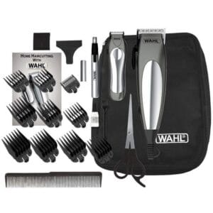 Kit Máquina de Corte Wahl Clipper Deluxe Groom Pro 79305-3658 - Cinza (230V)