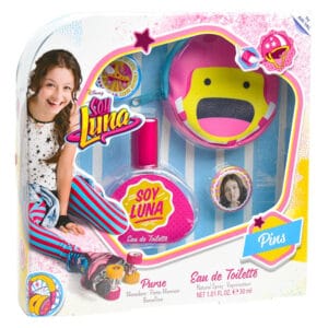 Kit Perfume Disney Soy Luna EDT 30mL + Bolsa + Pins - Infantil
