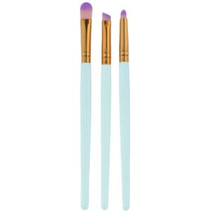 Kit Pincel Makeup Brush Make T-03-005 - Branco (3 Peças)