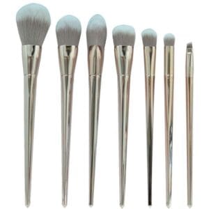 Kit Pincel Makeup Brush Make T-07-071 - Rosa (7 Peças)