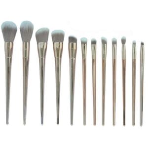 Kit Pincel Makeup Brush Make T-12-088 - Rosa (12 Peças)