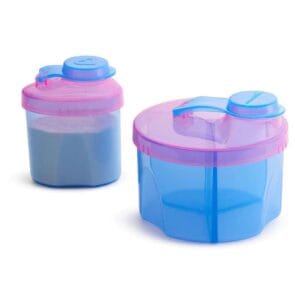 Kit Potes Dosadores Munchkin - Azul/Roxo 2 Peças