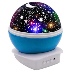 Lâmpada de Projeção Led para quarto infantil L3811 - Azul