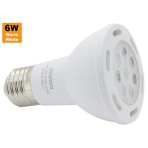 Lâmpada LED Hyundai E27 PAR20 6W 480 Lumens 3000K (Quente)