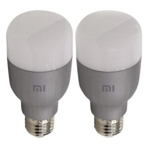 Lâmpada Led Xiaomi Mi Led Smart Buld 800 Lumens 220v Branco/Color 2 Peças