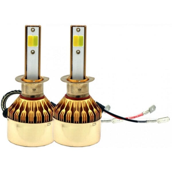 Lâmpada Super LED C6 Dual Color H1 6000k