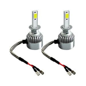 Lâmpada Super LED C6 Headlight H1 6000k