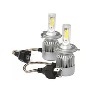 Lâmpada Super LED C6 Headlight H4 6000k