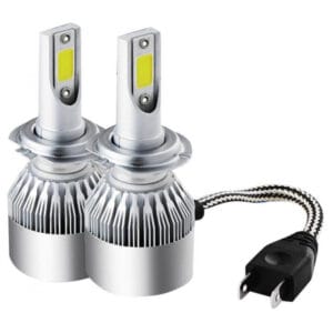 Lâmpada Super LED C6 Headlight H7 6000k