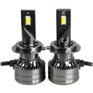Lâmpada T5 Super LED Headlight H7 3 Cores 6000k