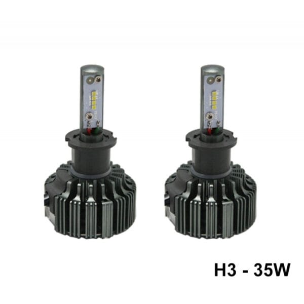 Lâmpada Ultra LED M1 H3 35Watts 6200k Luz Branca