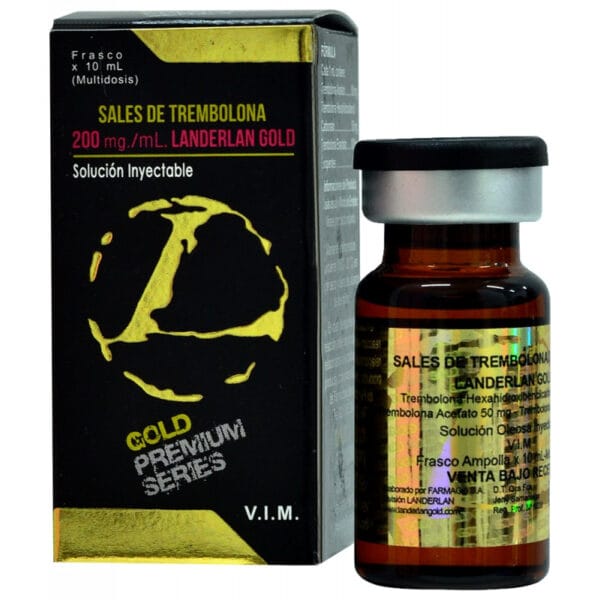 Landerlan Drostanolona Sales de Trembolona 200MG Gold Premium Series - 10mL