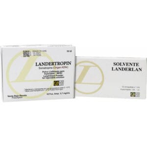 Landerlan Landertropin Somatropina (10 u) + Solvente (10 u)