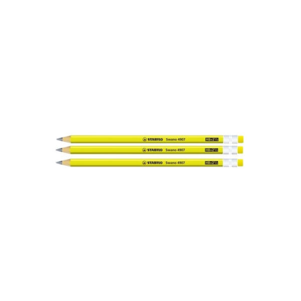 Lapis Grafite Stabilo Swano 4907 (3U) - Amarelo