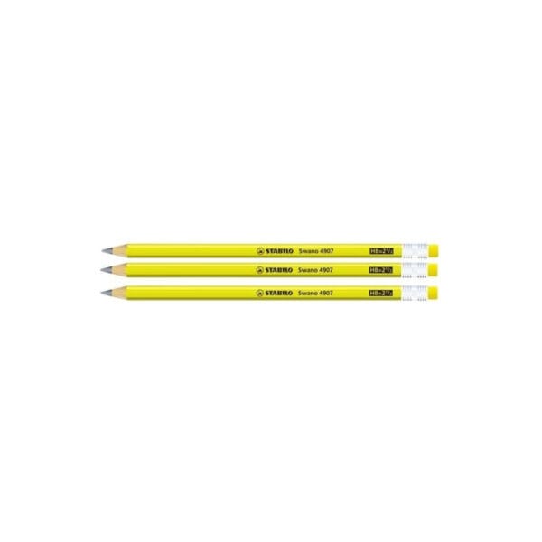 Lapis Grafite Stabilo Swano 4907 (3U) - Amarelo