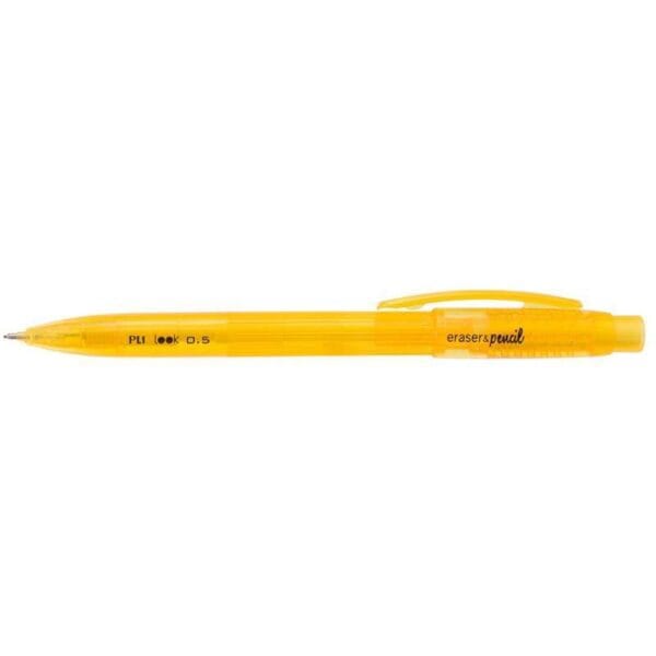 Lapiseira Milan PL1 Look 0.5mm - Amarelo