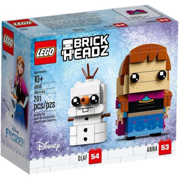Lego Brickeads Anna & Olaf - 41618 (201 peças)