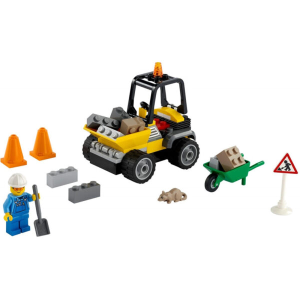 Lego City Roadwork Truck 60284 / 58 Pcs