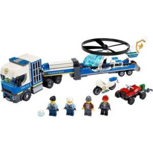 Lego City Transporte de Helicóptero da Polícia - 60244 (317 Peças)