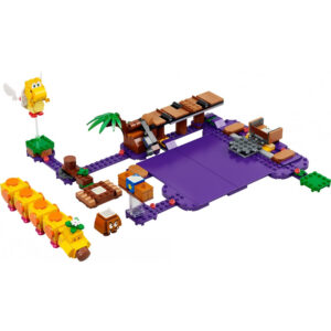 Lego Super Mario Wiggler's Poison Swamp Expansion Set 71383 / 374 Pcs