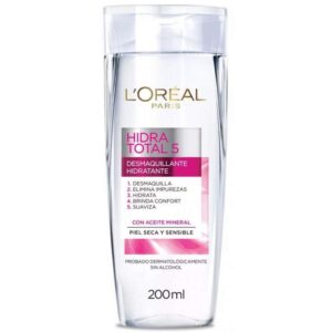 Leite Demaquilante L'Oréal Hidra Total 5 com Óleo Mineral 200mL