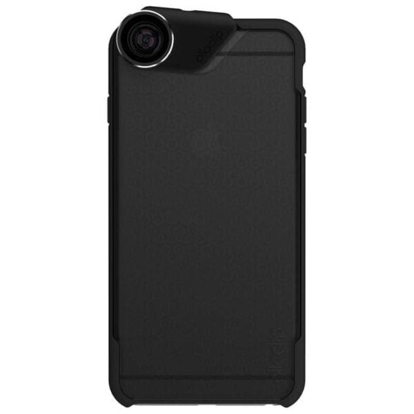 Lente Fotográfica olloclip 4-em-1 + OLLOCASE para iPhone 6 / 6s Prata