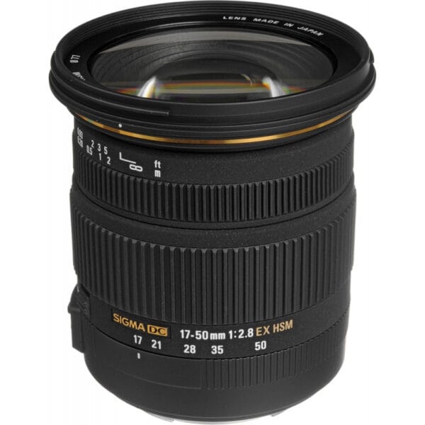 Lente Sigma 17-50mm F2.8 EX DC OS para Canon