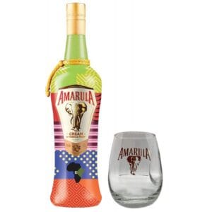 Licor Amarula Spice Cream & Marula Fruit - 1L + Copo