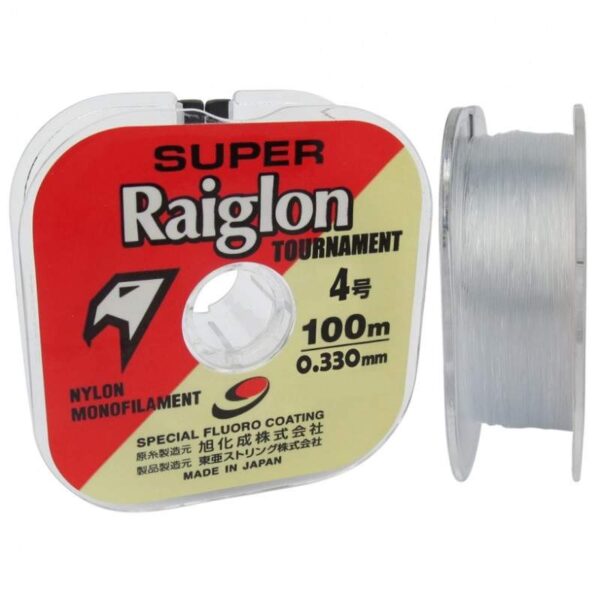 Linha Monofilamento Marine Sports Super Raiglon  4lb 0.330mm -100m