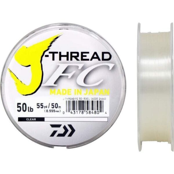 Linha Multifilamento Daiwa J-Thread FC 0.555mm 50LB 50M