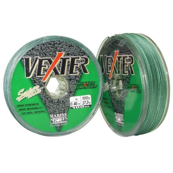 Linha Multifilamento Marine Sports Vexter Green 0.40mm 60lb 100m