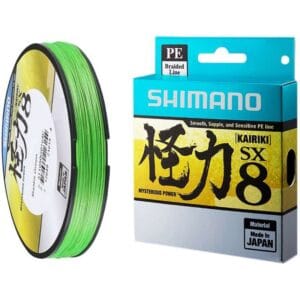 Linha Multifilamento Shimano Kairiki SX8 20lb 0.18mm 150m