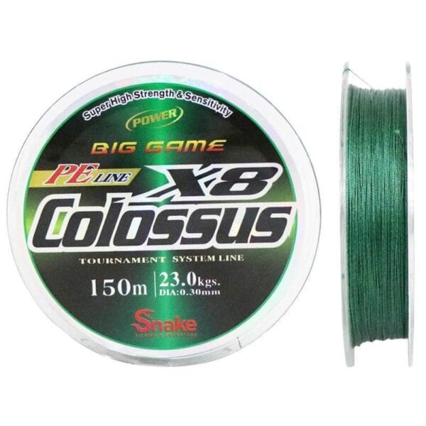 Linha Multifilamento Snake Colossus 8X 0.30mm 23kgs 150m