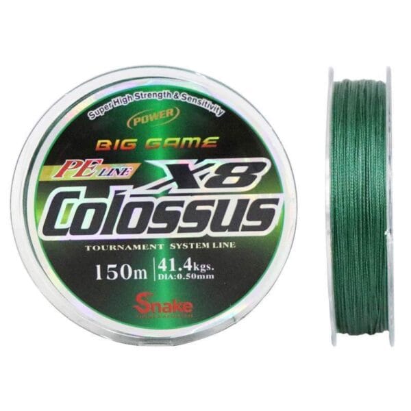 Linha Multifilamento Snake Colossus 8X 0.50mm 41.4kgs 150m