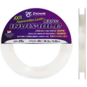 Linha Pioneer Invisible Fluorocarbon 0.92mm 36.3kgs 25m