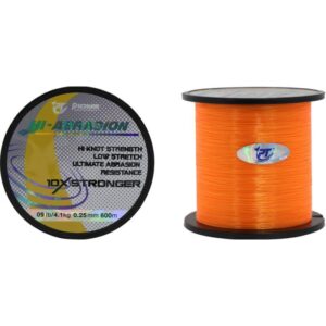 Linha Pioneer Monofilamento Abrasion 0.25mm 4.1kgs 600m Orange